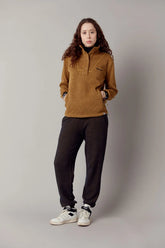 Jogging en coton bio Kaki - Evie